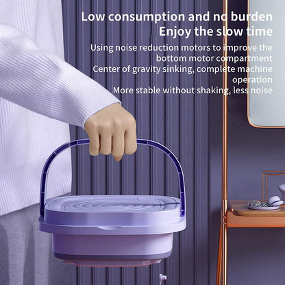 Foldable Mini Laundry Machine